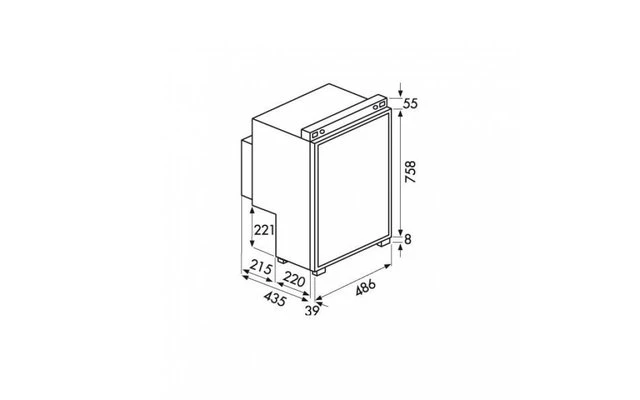Dometic Frigorífico RM 5310 60 Litros 6 Dometic Frigorífico RM 5310 60 Litros - Imagen 4