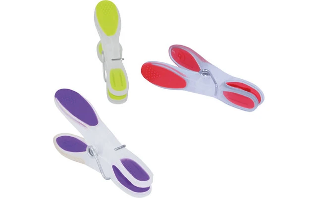 Pinzas De Ropa Metaltex Soft Touch 20 Unidades. 3 Pinzas De Ropa Metaltex Soft Touch 20 Unidades.