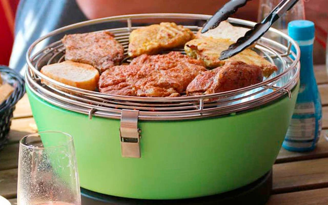 Fire Design Vesuvio Charcoal Grill / Table Grill Fucsia 6 Fire Design Vesuvio Charcoal Grill / Table Grill Fucsia - Imagen 4