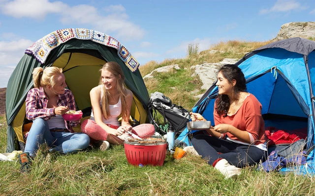 Parrilla De Carbón/mesa LotusGrill S Con Bolsa De Transporte Azul Profundo 4 Parrilla De Carbón/mesa LotusGrill S Con Bolsa De Transporte Azul Profundo - Imagen 2