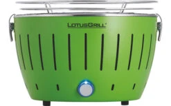 Parrilla De Carbón LotusGrill Con Bolsa De Transporte Verde Lima
