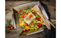 Cesta Para Verduras Grillfürst De Acero Inoxidable 34,5 X 34,5 X 7 Cm -Hogar General Tienda 384713 2808581