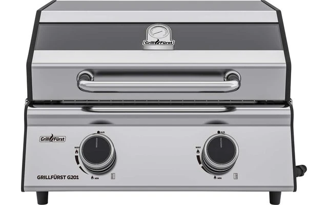 Grillfürst G201E Parrilla Portátil De Gas De 2 Quemadores 3 Grillfürst G201E Parrilla Portátil De Gas De 2 Quemadores