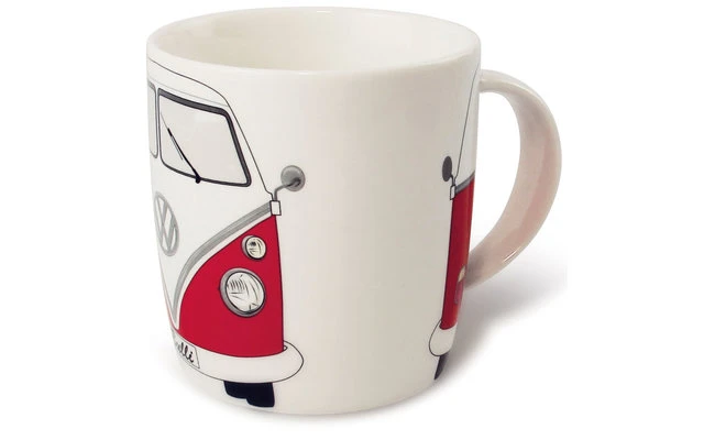 Taza De Café VW Collection T1 Bulli 370 Ml Rojo 3 Taza De Café VW Collection T1 Bulli 370 Ml Rojo