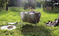 Colección VW T1 Bulli Rejilla De La Caja De Carbón De Acero Inoxidable -Hogar General Tienda 392986 2857919