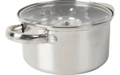 Juego De Cacerolas De Acero Inoxidable Bo-Camp Royal 3 Pcs. -Hogar General Tienda 394672 2880152