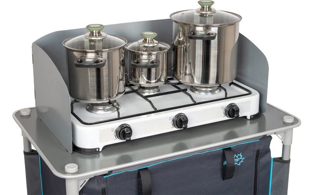 Juego De Ollas Compactas De Acero Inoxidable Bo-Camp Elegance 3 Pcs. 9 Juego De Ollas Compactas De Acero Inoxidable Bo-Camp Elegance 3 Pcs. - Imagen 7