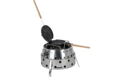 Gofrera Reversible De Hierro Fundido Petromax, Incluyendo El Marco De Soporte -Hogar General Tienda 419654 3003147