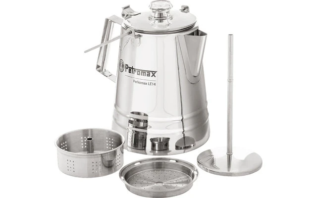 Petromax Perkomax LE14 Cafetera De Acero Inoxidable De 1,5 Litros 4 Petromax Perkomax LE14 Cafetera De Acero Inoxidable De 1,5 Litros - Imagen 2