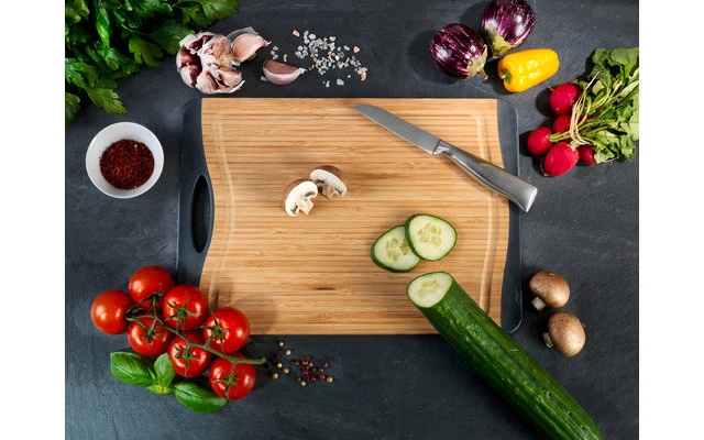 Tabla De Cortar De Bambú Antideslizante Wenko 28,5 X 1,5 X 20 Cm 8 Tabla De Cortar De Bambú Antideslizante Wenko 28,5 X 1,5 X 20 Cm - Imagen 7