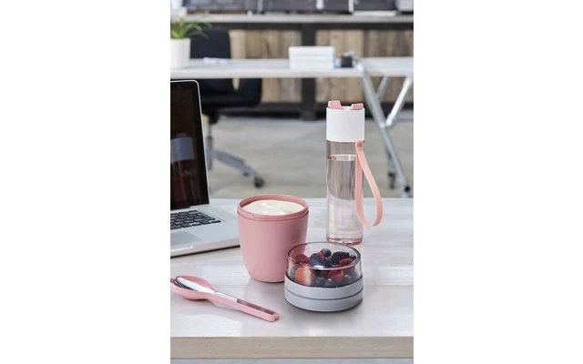 Recipiente De Comida Mepal Lunch Pot Ellipse 700 Ml Nordic Denim 4 Recipiente De Comida Mepal Lunch Pot Ellipse 700 Ml Nordic Denim - Imagen 2