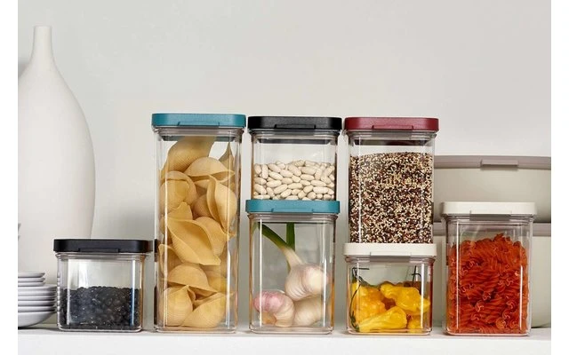 Tarro Rectangular Mepal Omnia 700 Ml Negro 6 Tarro Rectangular Mepal Omnia 700 Ml Negro - Imagen 4