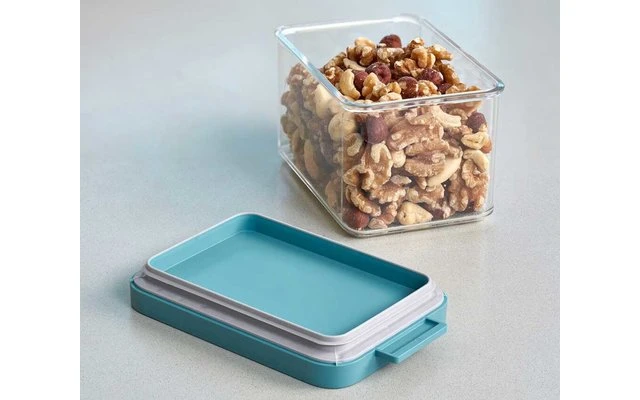 Tarro Rectangular Mepal Omnia 700 Ml Negro 4 Tarro Rectangular Mepal Omnia 700 Ml Negro - Imagen 2