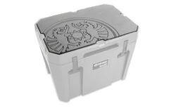 Almohadilla Adhesiva Petromax Para Cooler Box Kx25 Gris Con El Emblema Del Dragón