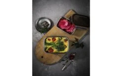 Tarro De Acero Inoxidable Con Tapa De Clip Cuadrado 300 Ml