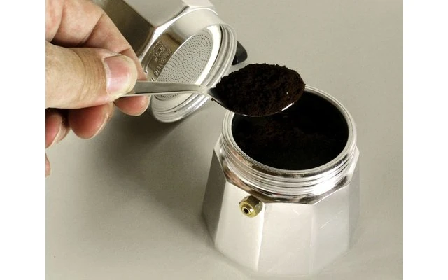 Origin Outdoors Espresso Maker Bellanapoli 9 Tazas Aluminio Natural 8 Origin Outdoors Espresso Maker Bellanapoli 9 Tazas Aluminio Natural - Imagen 6