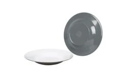 Plato Bo-Camp Bicolor Profundo 4 Piezas Verde/blanco -Hogar General Tienda 540412 3652930