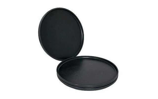 Bo-Camp Industrial Patom Plato De Cena 4 Piezas Antracita 2 Bo-Camp Industrial Patom Plato De Cena 4 Piezas Antracita