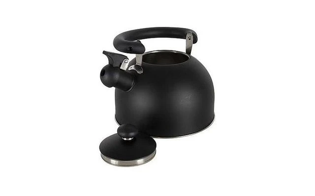 Bo-Camp Industrial Quimby Whistling Kettle 2,5 Litros Negro 3 Bo-Camp Industrial Quimby Whistling Kettle 2,5 Litros Negro