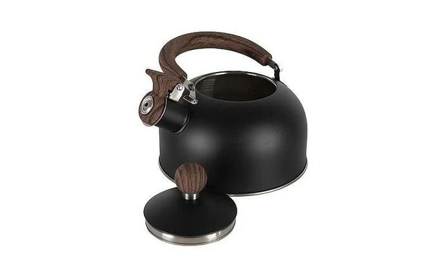 Bo-Camp Industrial Pettygrove Whistling Tea Kettle 1.2 Litre Black 4 Bo-Camp Industrial Pettygrove Whistling Tea Kettle 1.2 Litre Black - Imagen 2