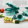 Nicer Dicer Fusion Slicer Julietti Cortadora De Verduras 16 Piezas -Hogar General Tienda 586407 4000735