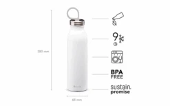 Taza De Acero Inoxidable Aislante Aladdin Chilled Thermavac De 0,55 Litros Snow White 12 Taza De Acero Inoxidable Aislante Aladdin Chilled Thermavac De 0,55 Litros Snow White -Hogar General Tienda 617043 4465263