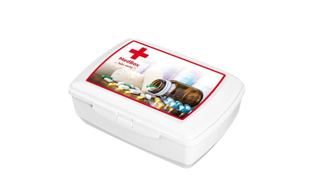 BranQ Med Box Caja De Medicamentos De Viaje De 0,85 Litros S 4 BranQ Med Box Caja De Medicamentos De Viaje De 0,85 Litros S - Imagen 2
