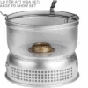 Trangia Trangiakök 27-9 UL / HA Juego De Cocina Para Camping De 3 Piezas Con Quemador Spirit 1 Gris -Hogar General Tienda 624271 4422579