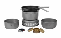 Trangia Trangiakök 25 -1 UL Set De Cocina Para Camping De 3 Piezas Con Quemador Spirit Set 1 -Hogar General Tienda 646131 4528197