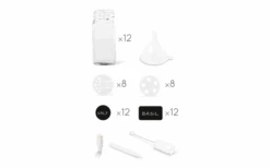 Metaltex Shake-It Spice Shaker Set 12 Vasos -Hogar General Tienda 647481 4562553