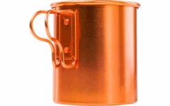 Taza De Aluminio Con Asas Plegables Y Escala De Medición GSI Bugaboo 415 Ml Naranja