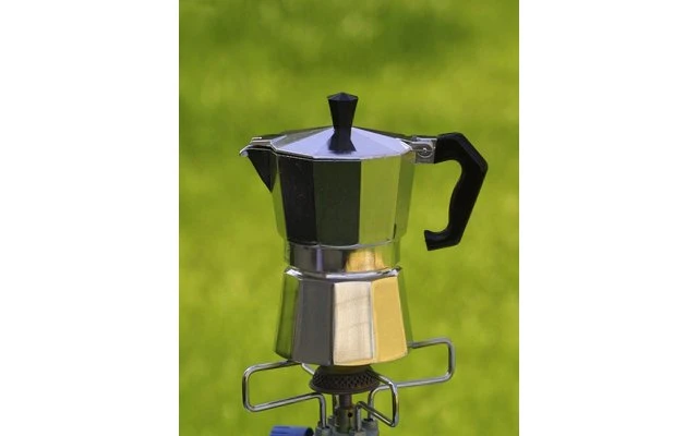 Origin Outdoors Espresso Maker Bellanapoli 9 Tazas Aluminio Natural 4 Origin Outdoors Espresso Maker Bellanapoli 9 Tazas Aluminio Natural - Imagen 2
