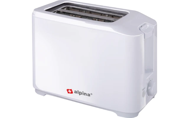 Alpina Tostadora Doble Ranura 700 W Blanca 3 Alpina Tostadora Doble Ranura 700 W Blanca