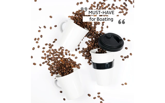 Silwy Tazas De Porcelana Con Asa Magnética JOY OF TRAVEL Juego De 2 Incl. Almohadillas Metálicas De Nano Gel NEGRO 9 Silwy Tazas De Porcelana Con Asa Magnética JOY OF TRAVEL Juego De 2 Incl. Almohadillas Metálicas De Nano Gel NEGRO - Imagen 7