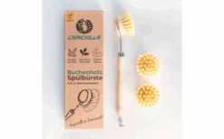 Cabezales De Cambio De Chinchilla 3 Piezas De Madera Incluyendo El Cepillo De Enjuague -Hogar General Tienda 713300 4809980