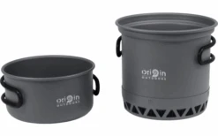 Origin Outdoors Bivouac Pot Set Radiador Con Intercambiador De Calor 1 A 2 Personas