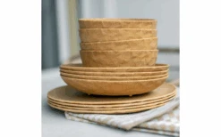 Plato Koziol Club Profundidad 220 Mm Madera Natural -Hogar General Tienda 729014 4915553