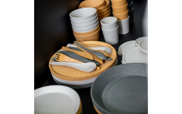 Koziol Rio Cubertería 3 Piezas Nature Gris Ceniza 5 Koziol Rio Cubertería 3 Piezas Nature Gris Ceniza - Imagen 3