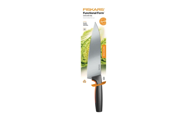 Cuchillo De Cocina Fiskars Functional Form Grande 32 Cm 3 Cuchillo De Cocina Fiskars Functional Form Grande 32 Cm
